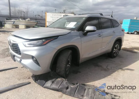 2020 Toyota Highlander Xle из США, поврежденный, VIN 5TDGZRBH0LS508126